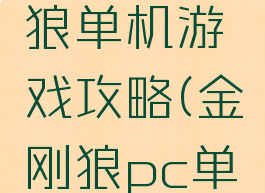 电脑金刚狼单机游戏攻略(金刚狼pc单机游戏)