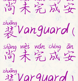 尚未完成安装vanguard(尚未完成安装varguard)