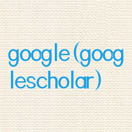 google(googlescholar)