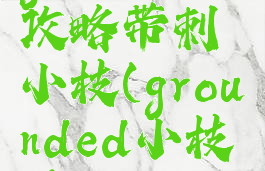 grounded攻略带刺小枝(grounded小枝弓)