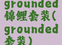 grounded锦鲤套装(grounded套装)