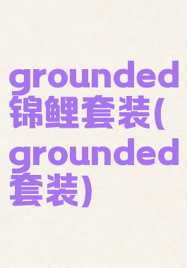 grounded锦鲤套装(grounded套装)