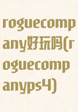 roguecompany好玩吗(roguecompanyps4)