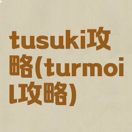 tusuki攻略(turmoil攻略)